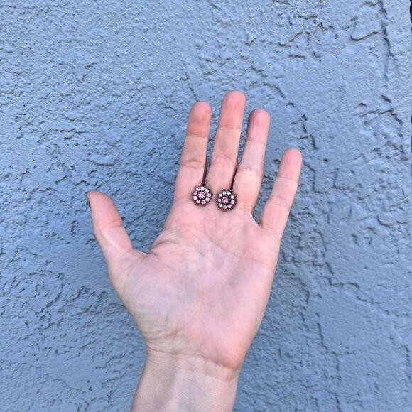 Vintage Avon Jewelry Set Necklace and Earrings fairy Victorian - Picture 5 of 8